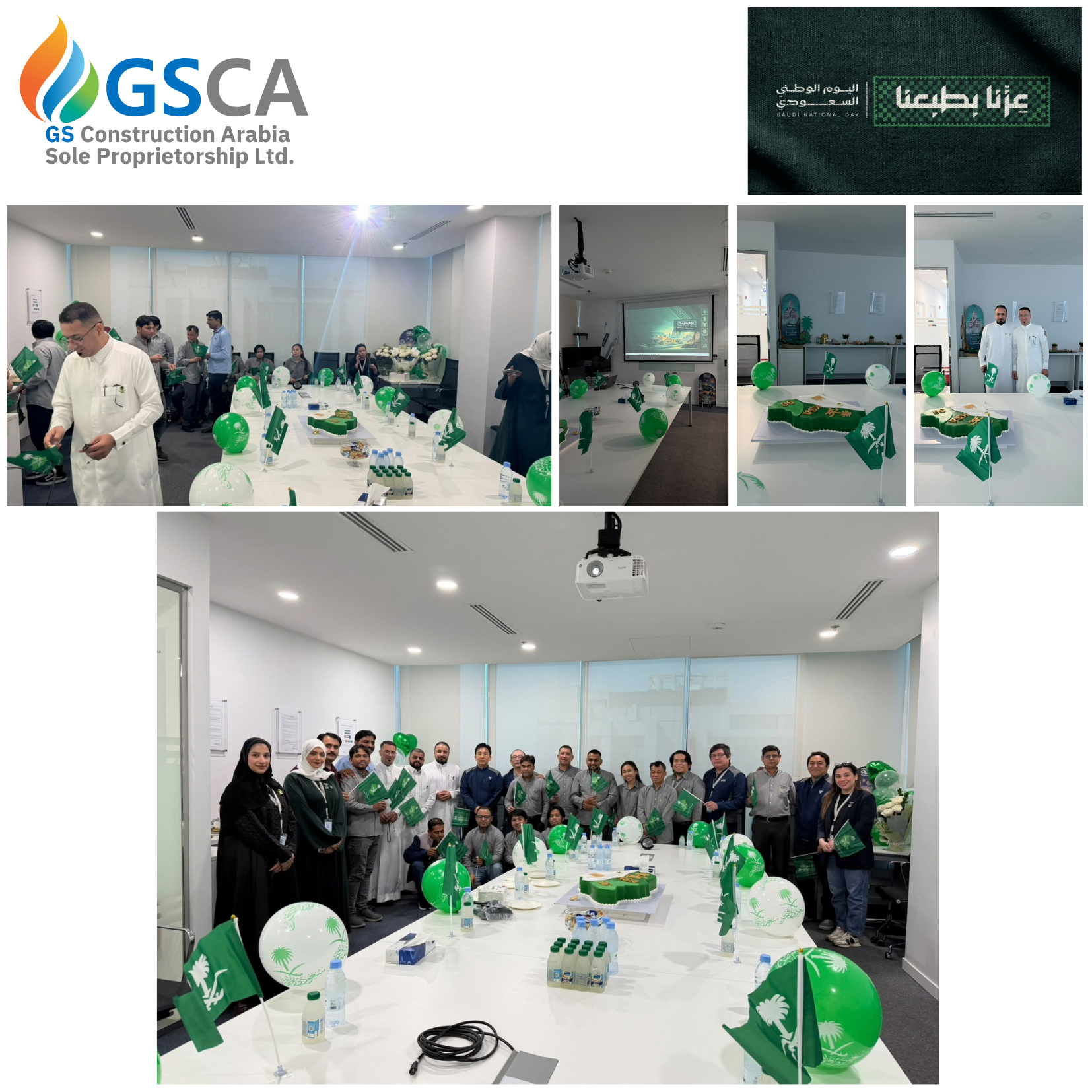 GS Construction Arabia Celebrates Saudi National Day - 2026